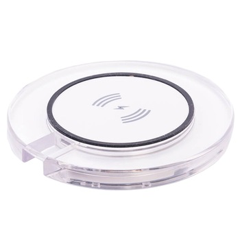 Incarcator Wireless E-BODA Qi universal WICQ 100, Alb Incarcator Wireless E-BODA Qi universal WICQ 100, Alb