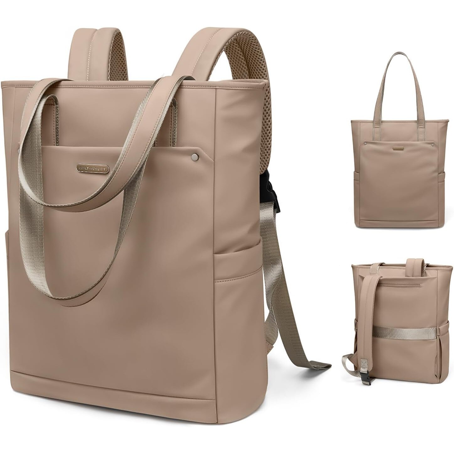 Rucsac Elegant Femei 16 Inch Laptop, Impermeabil, 2-in-1