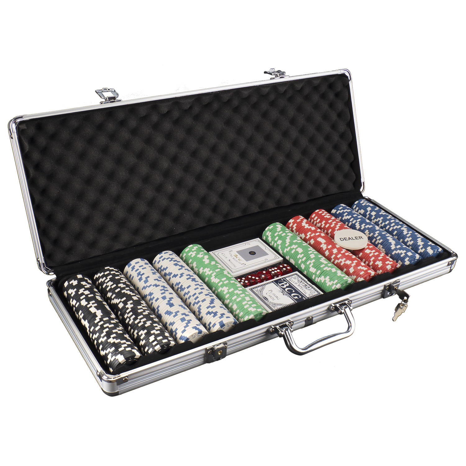 Desperate Constraints Survive Set Poker Deluxe Master cu 500 Jetoane (11,5 g) servieta aluminiu - eMAG.ro