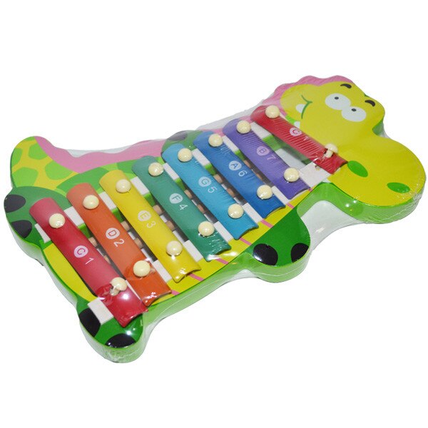 Jucarie pianina muzicala din lemn pentru bebe , Robentoys