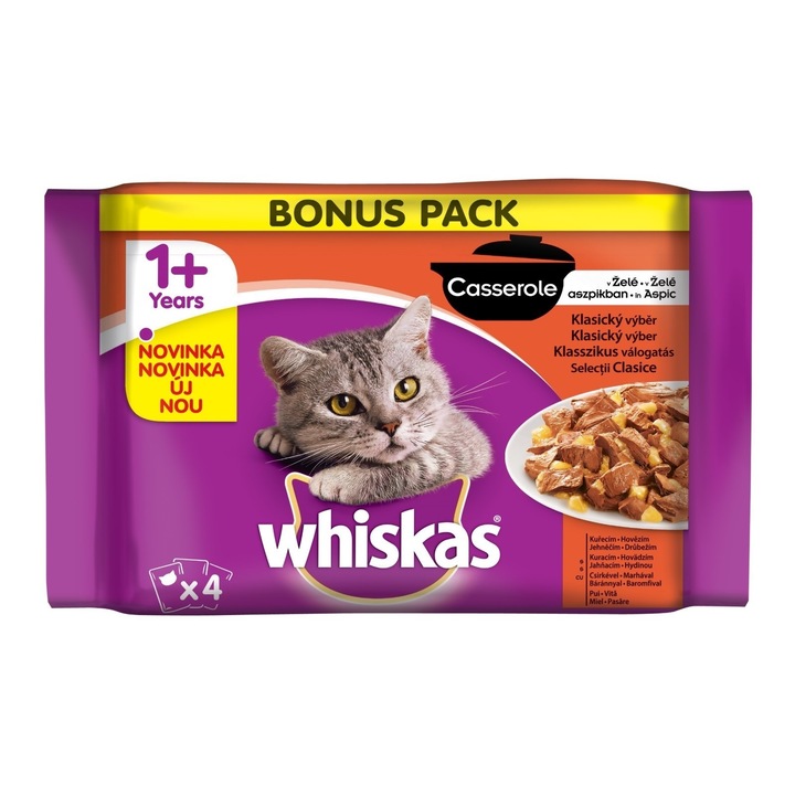 whiskas multipack casserole selectii clasice 4x85 g imagen 39_1_
6