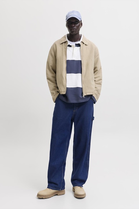 Jack & Jones, Relaxed fit farmernadrág, Sötétkék