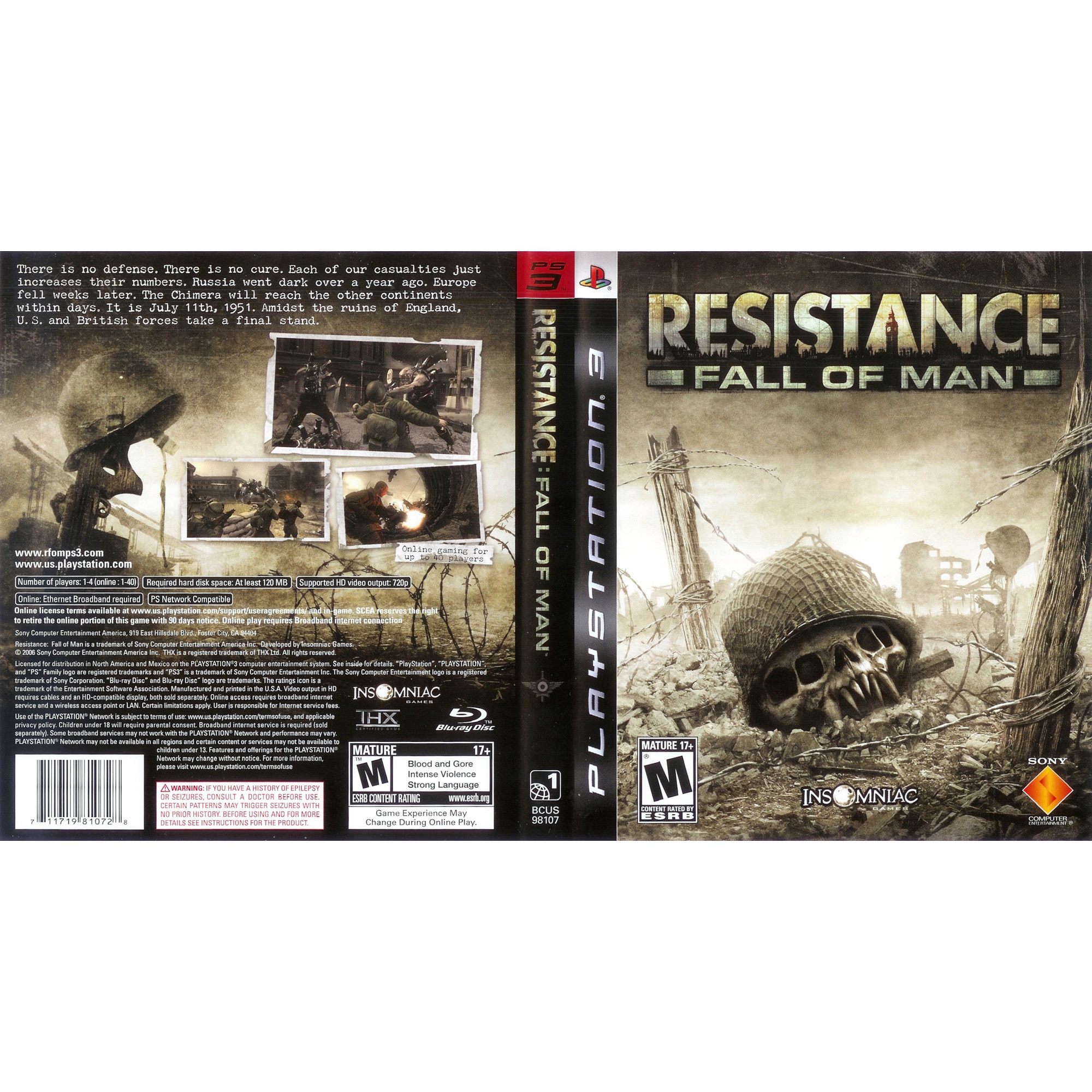 Игра Resistance Fall Of Man за PS3 - eMAG.bg