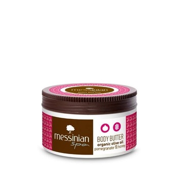 Unt de corp pe baza de rodie, 80 ml, ingrediente organice Messinian Spa Unt de corp pe baza de rodie, 80 ml, ingrediente organice Messinian Spa
