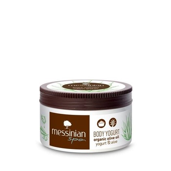 Crema de corp pe baza de aloe si iaurt, ingrediente organice,Messinian Spa Crema de corp pe baza de aloe si iaurt, ingrediente organice,Messinian Spa