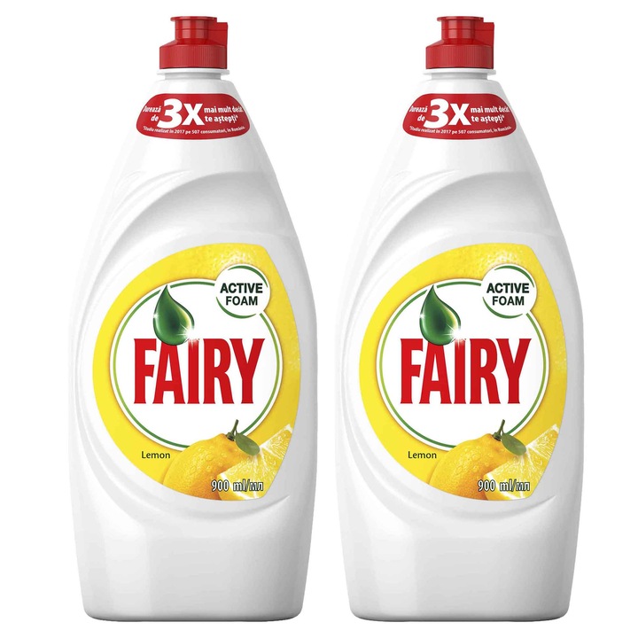 Fairy mosogatószer, citrom, 2 x 900 ml