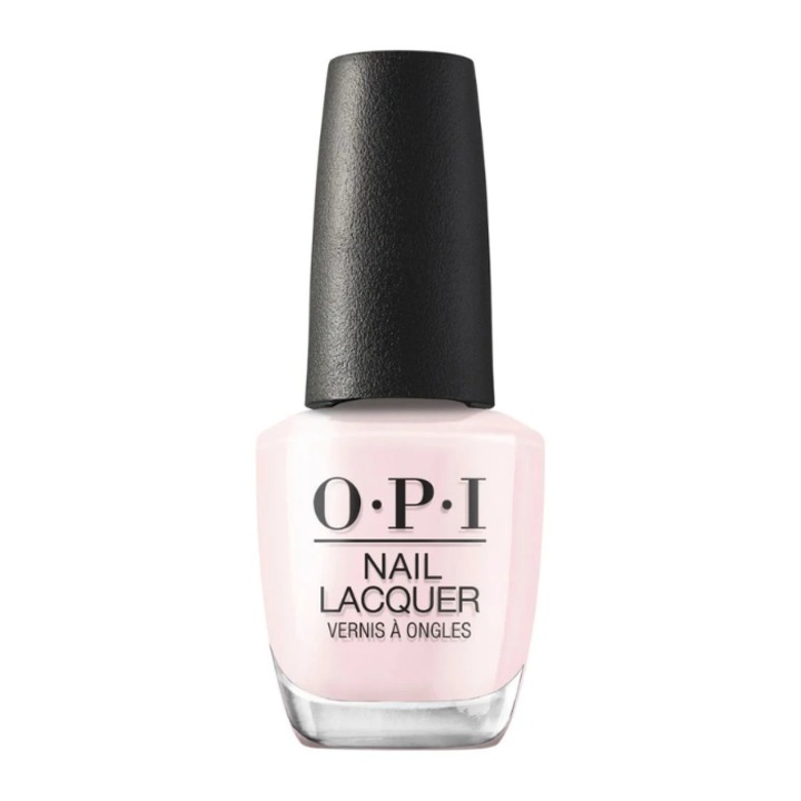 Lac de unghii OPI NLS061 I Am A Bubble Bunny, semi-transparent roz laptos, lucios, 15 ml, cu pensula ProWide™