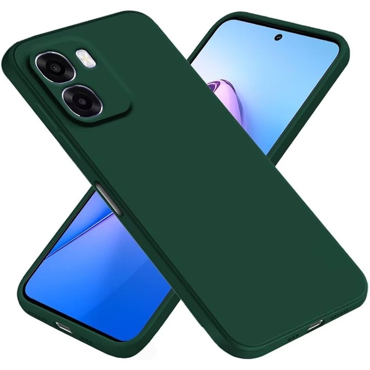 Husa pentru Oppo A6 4G / A6 5G / A6X 4G / A6X 5G / A6S 4G / A6S 5G tpu forest green
