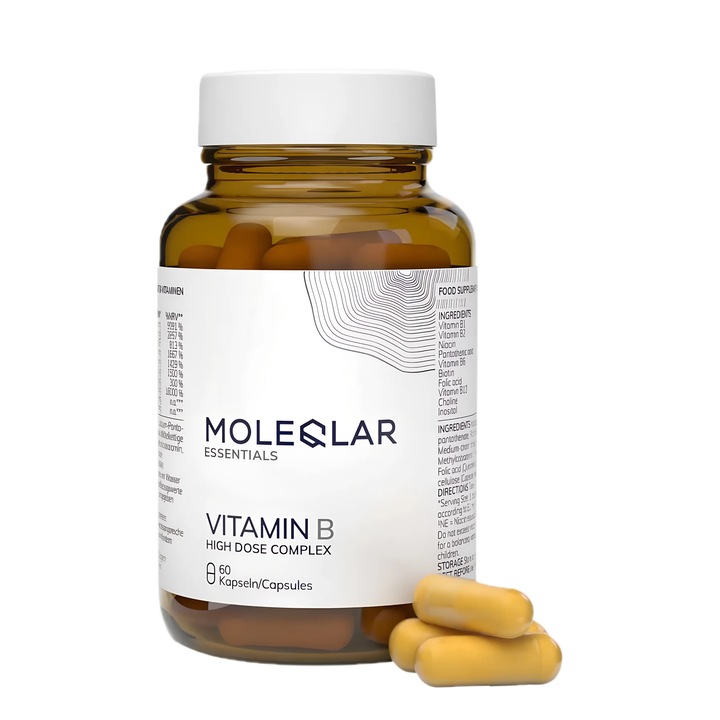 Complex Vitamine B MoleQlar, 60 capsule