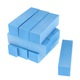YANYXR BCS3212357 körömreszelő blokk, 4 oldalú, sűrű szivacs, kék, 10 db-os készlet, 9.5 x 2.5 x 2.5 cm