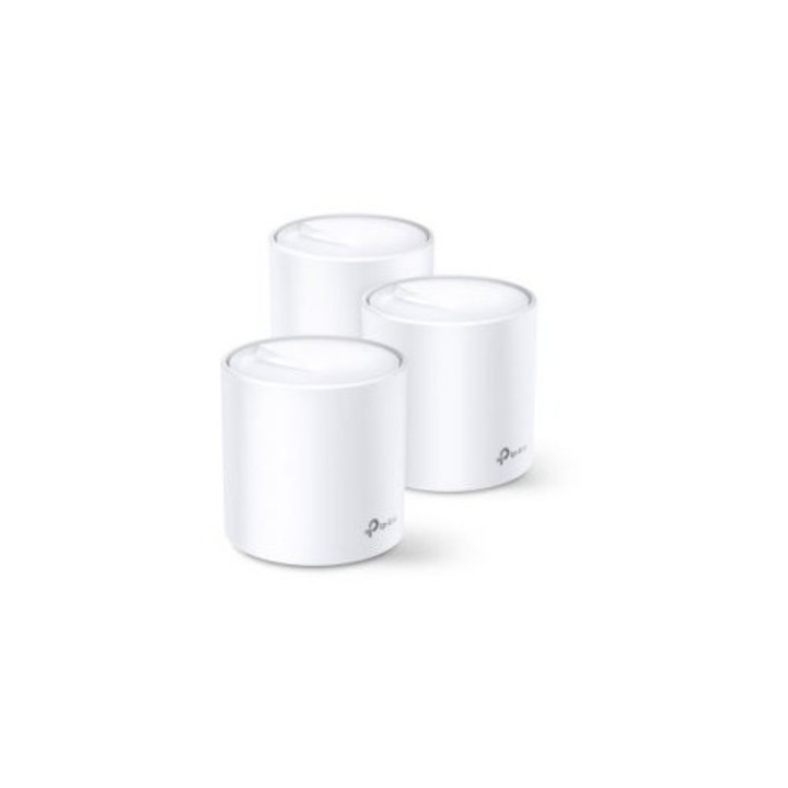 Mesh Wi-Fi 6 rendszer, TP-Link Deco X20, AX1800, 2 darabos készlet