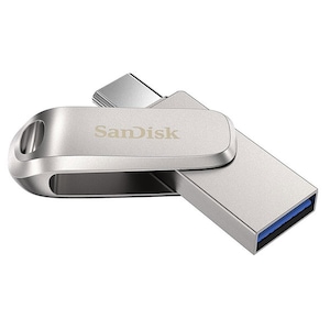 Unitate flash USB 3.1 Type-C, SanDisk Ultra Dual Drive Luxe, 128GB