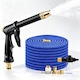 Pistol pentru aparat de spalat cu presiune, Yulinland, cu pistol, duze, 3 conectori, rezervor spuma, Furtun 2.5m, pentru curatare auto si gradina, Negru