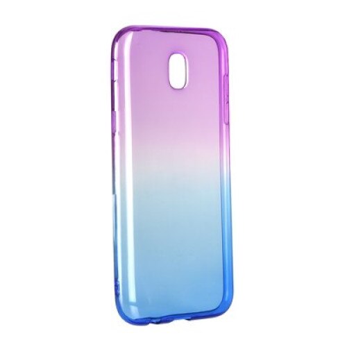 Husa protectie OMBRE CARBON pentru SAMSUNG GALAXY J5 2017 (J530), Violet/Albastru