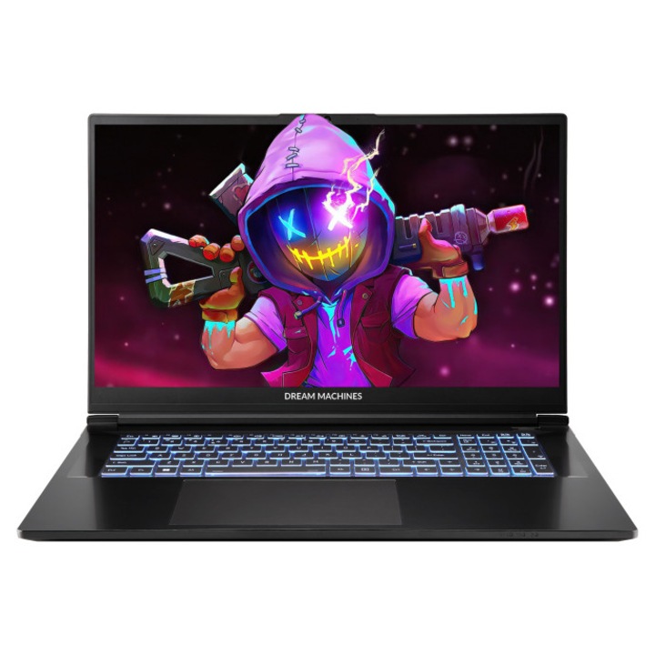 Laptop Gaming Dream Machines RG5070-17EU30, Ultra 9-290HX, 17.3" QHD 240Hz, RTX 5070 8GB, 32GB RAM DDR5, 1TB SSD