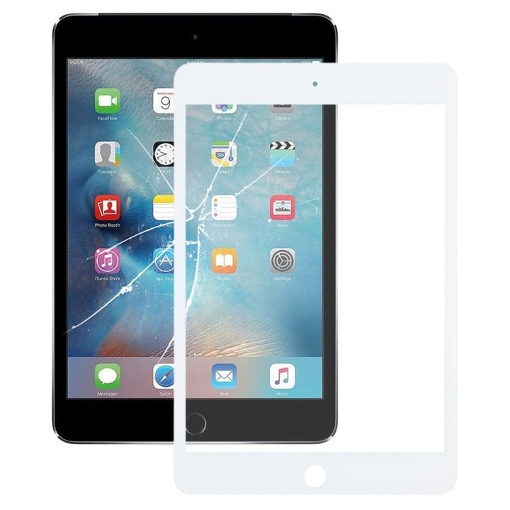 Előlapi képernyő iPad mini 4 K0403-emagCJ-32004, OCA-val (optikai ragasztó), fehér