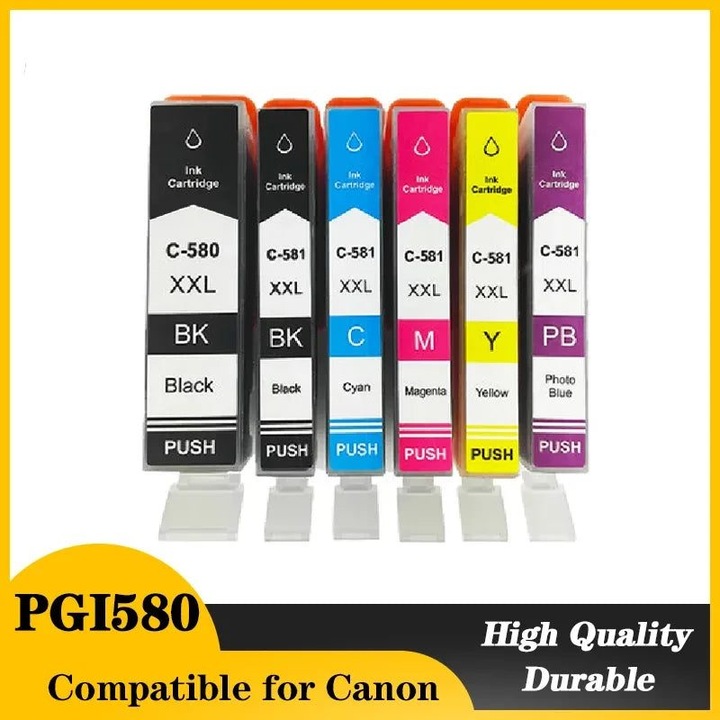 Kompatibilis Canon PGI-58 (C-581) XXL tintapatron, cián, 11.7 ml