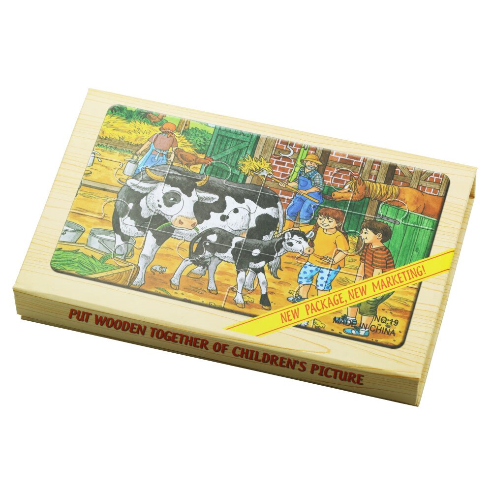Set puzzle Farm - 4 buc