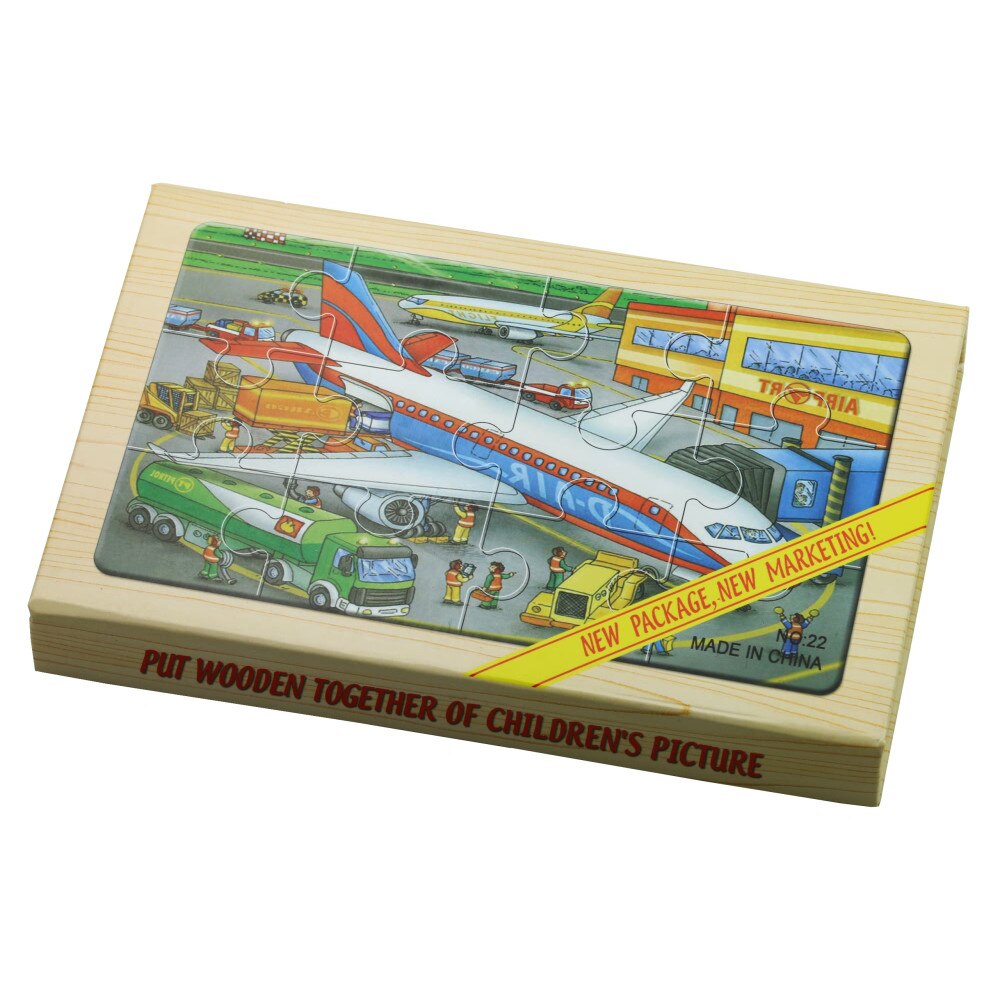 Set puzzle Vehicule - 4 buc