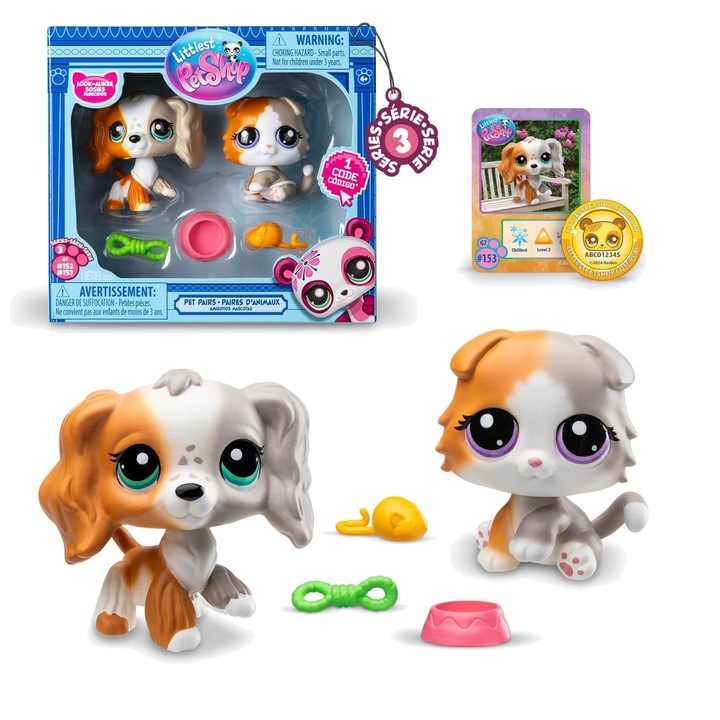 Комплектът „Littlest Pet Shop Lookalikes“ с фигурки и аксесоари