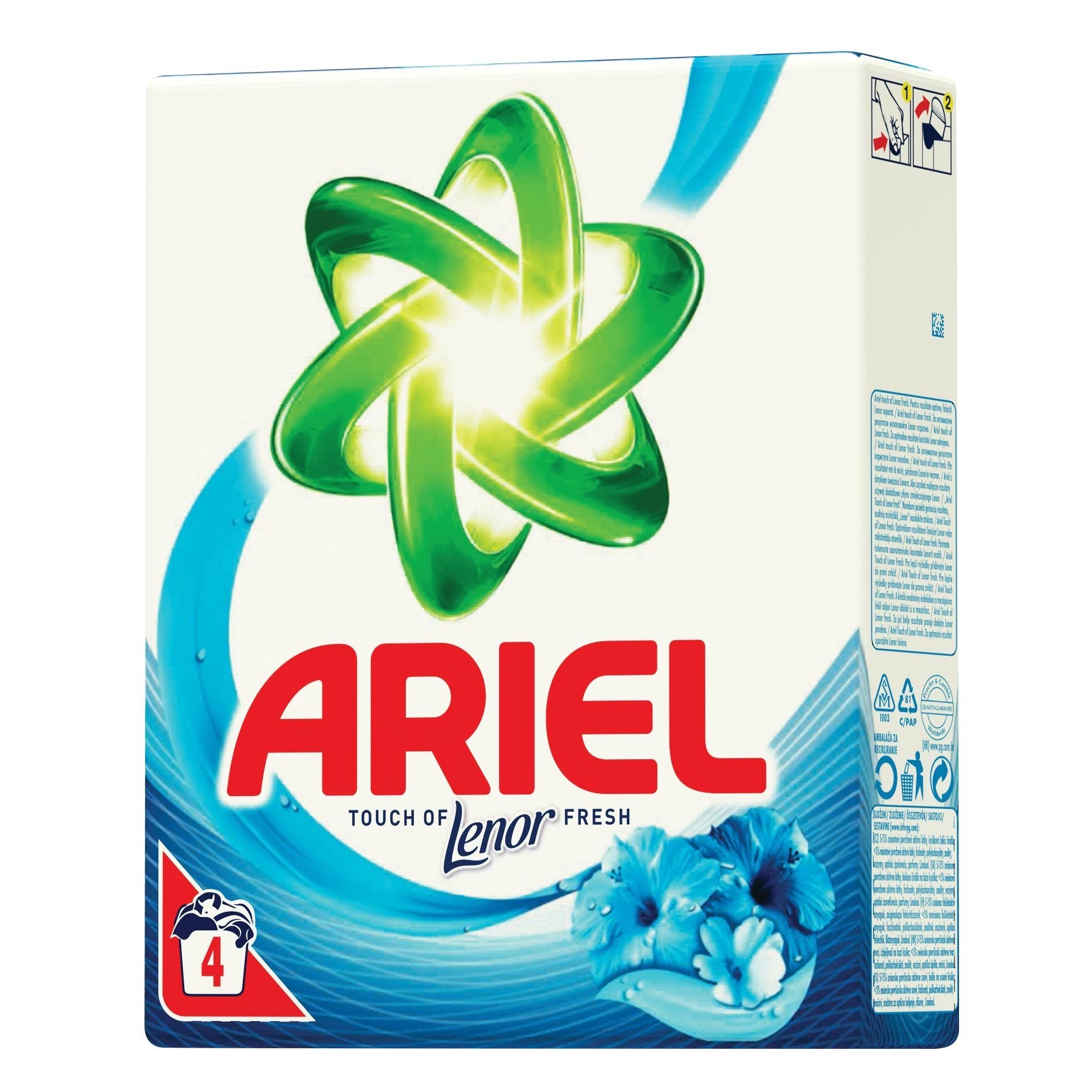 Ariel Touch Of Lenor Fresh gel lavant