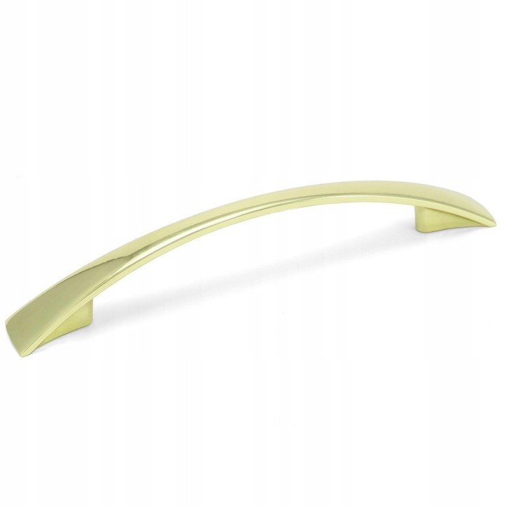 Maner Mobila A024 Auriu 96mm Alama Metal Lucios
