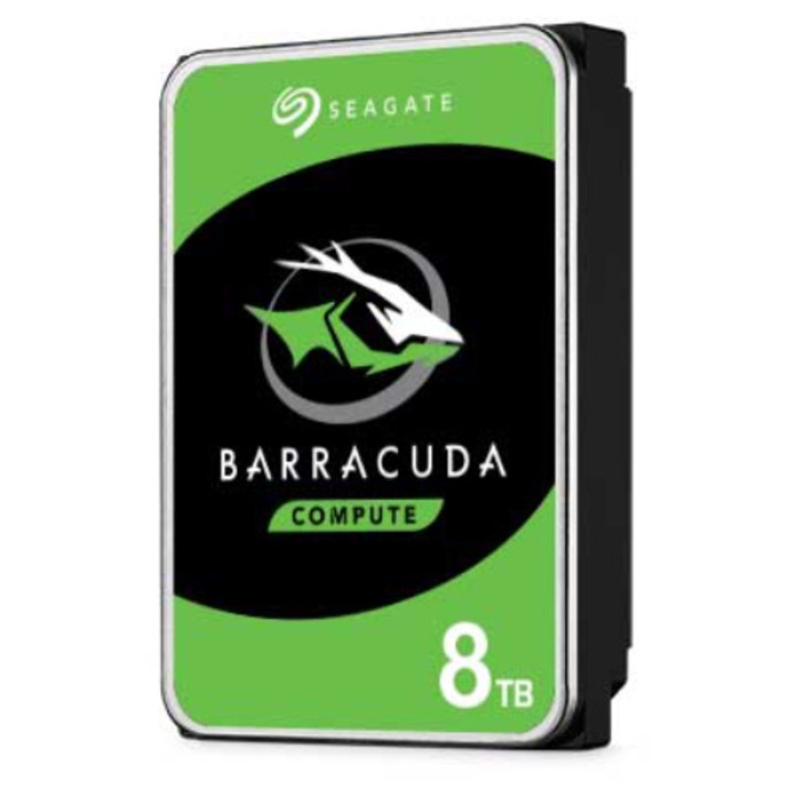 Seagate BarraCuda® 8TB merevlemez, 5400rpm, 256MB cache, SATA III