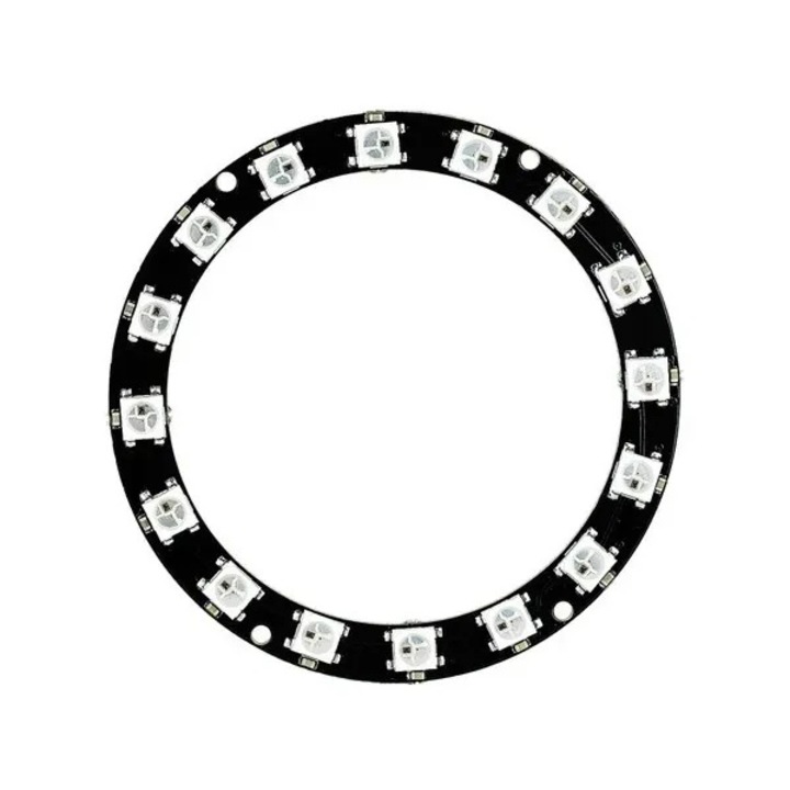 Modul LED RGB WS2812, 16 LED, rotund, adresabil
