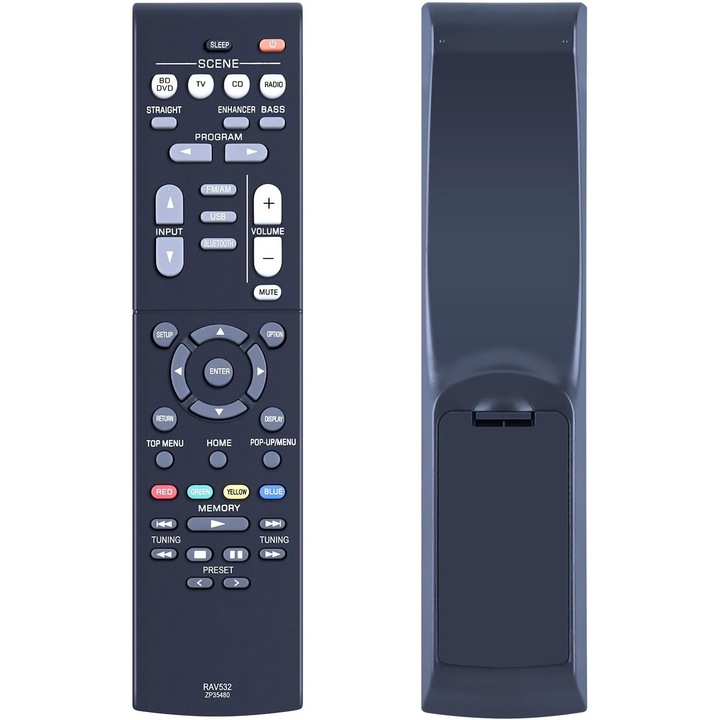Telecomanda RAV532 Inlocuitoare pentru Receivere AV Yamaha RX-V383 RX-V379