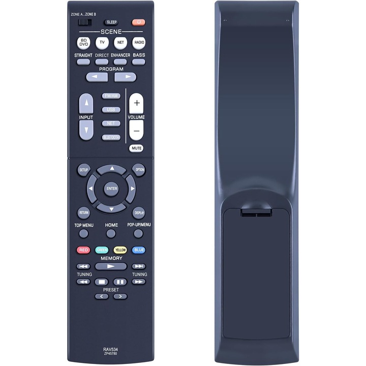 Telecomanda RAV534 Inlocuitoare pentru Sisteme Audio Yamaha HTR-3069 RX-V483