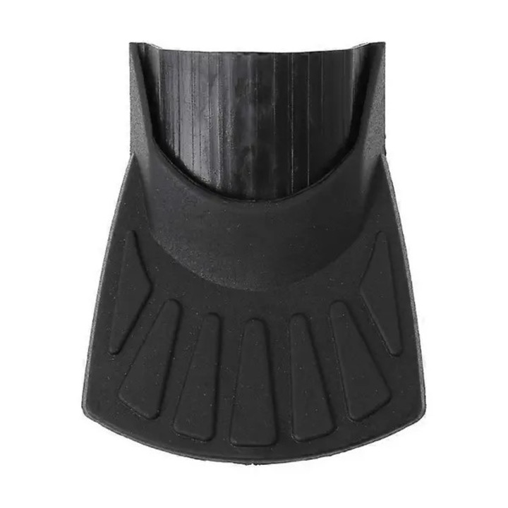 Protectie pentru aripa spate bicicleta PO-CJ-K0433-26-8-22-3565, design fishtail, plastic rezistent, negru, 62x100 mm, 1 buc