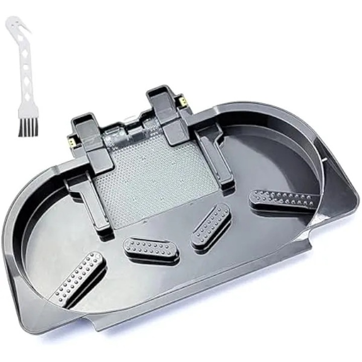 Tava de curatare de schimb compatibila cu Eureka J15 Evo Ultra, baza pentru spalare mop auto cu racleta integrata, gri, cod K0569-260806-375-AMC