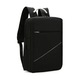 Rucsac unisex pentru laptop, material textil rezistent, impermeabil, cu port USB extern si sistem anti-furt, Negru