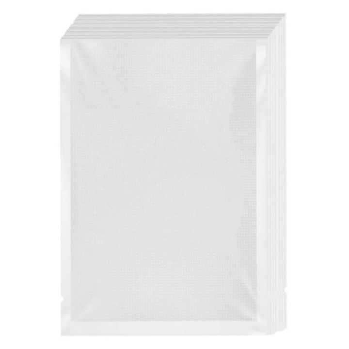 50 db univerzális vákuumzsák és lezáró készlet 25 × 35 cm, újrafelhasználható, BPA-mentes, Sous Vide-hoz