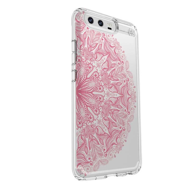 Husa Silicon, Transparent, Ultra Slim 0.3MM, Lace Pink, Huawei HONOR 9