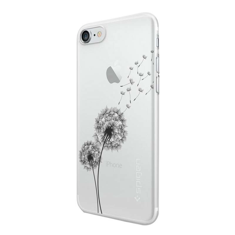 Husa Silicon, Transparent, 0.5MM, Dandelion, Samsung Galaxy S8 Plus