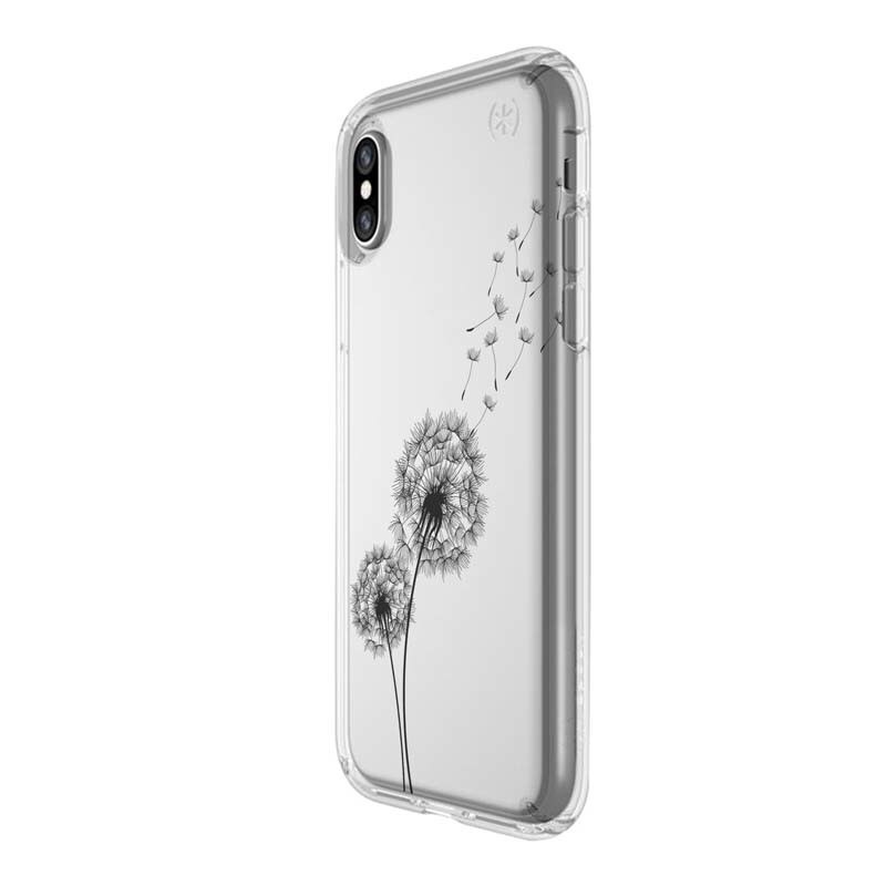 Husa Silicon, Transparent, 0.5MM, Dandelion, Apple iPhone X