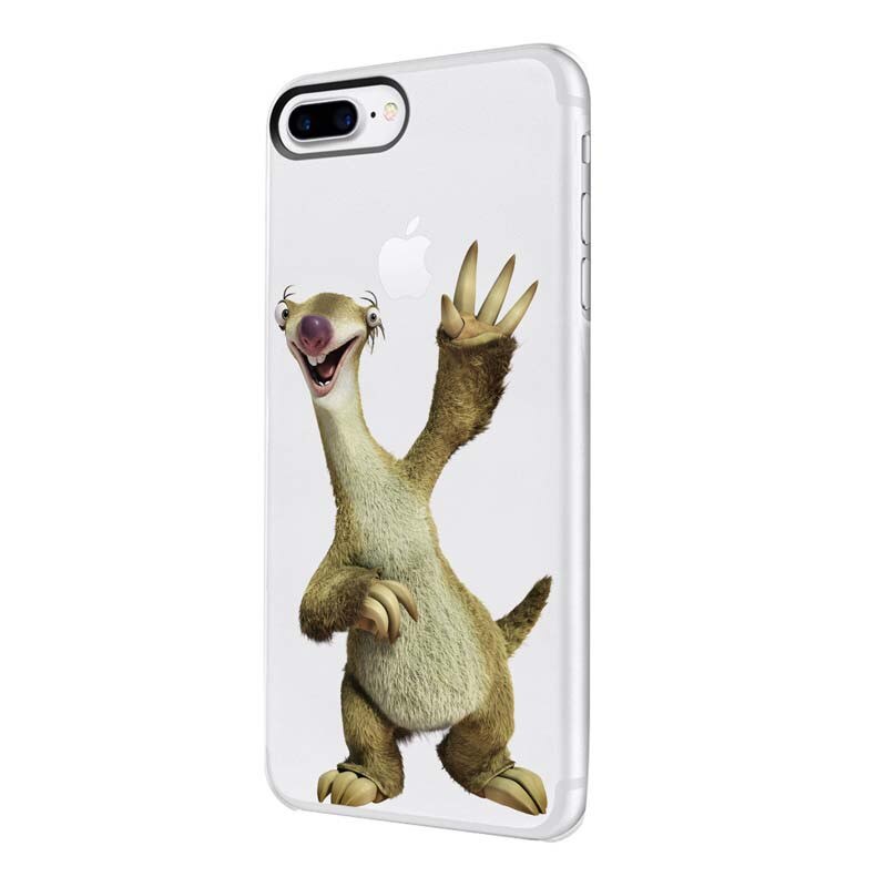 Husa Silicon, Transparent, Slim, Ice Age Sid, Xiaomi 6