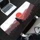 Mousepad gaming K0323-0806-CJ10114, suprafata din cauciuc cu margine cusuta, design peisaj anime Japonia, multicolor, 800 x 300 x 1.5 mm