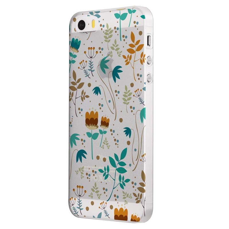 Husa Silicon, Transparent, 0.5MM, Spring, Apple iPhone 5/5S/SE