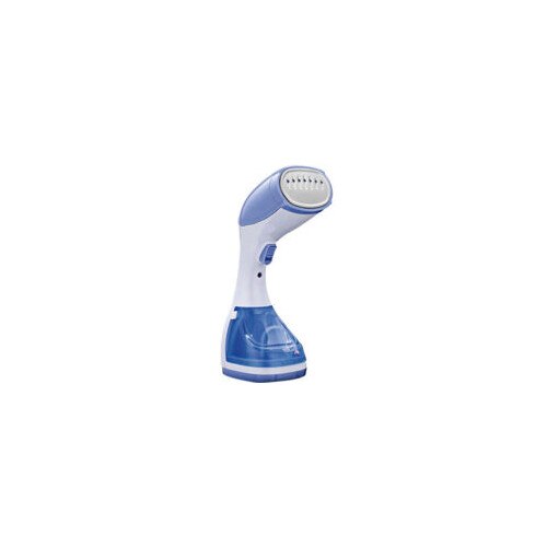 Fier de calcat cu aburi portabil 92SZOO-k0085-260521-059, 1500 W, ABS, alb/albastru, 26 x 9.5 cm