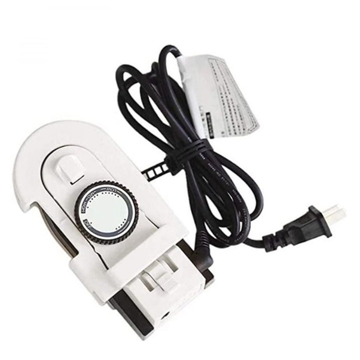 Fier de calcat portabil pliabil 2026 (emag01-WT10078), dual voltage 100-240 V, talpa din titan, 160 W, plug EU, alb, 15.8×7.8×3.9 cm