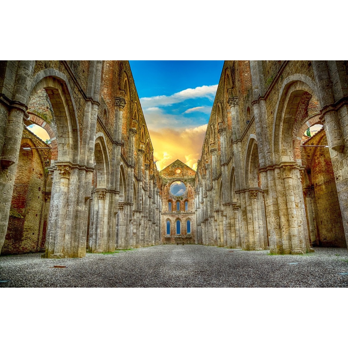 Fototapet Catedrala gotica 300 x 200 cm