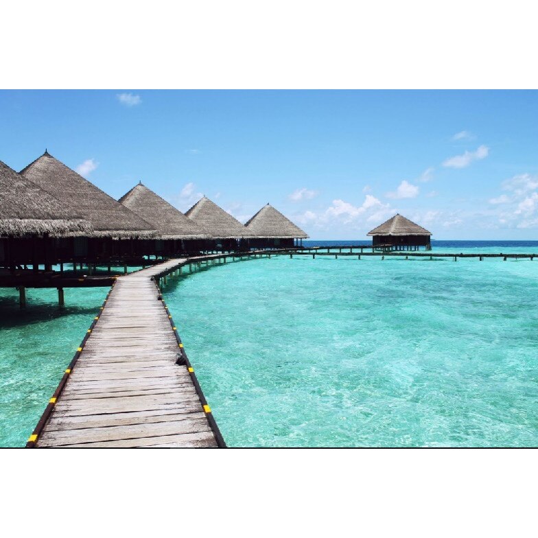 Tablou canvas Bora Bora (60 x 40 cm)