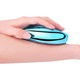 Epilator manual pentru corp cu nanoglass, albastru, set 2 buc., 10.2 x 6.5 cm