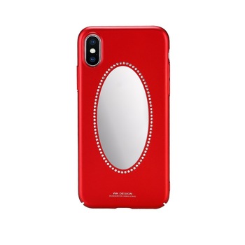 Husa iPhone X / XS /-/ Oglinda, Rigida, Rosie Husa iPhone X / XS /-/ Oglinda, Rigida, Rosie