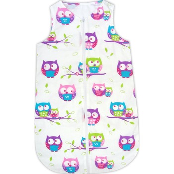 Sac de dormit bebe de iarna bufnite mov 94 cm Sac de dormit bebe de iarna bufnite mov 94 cm