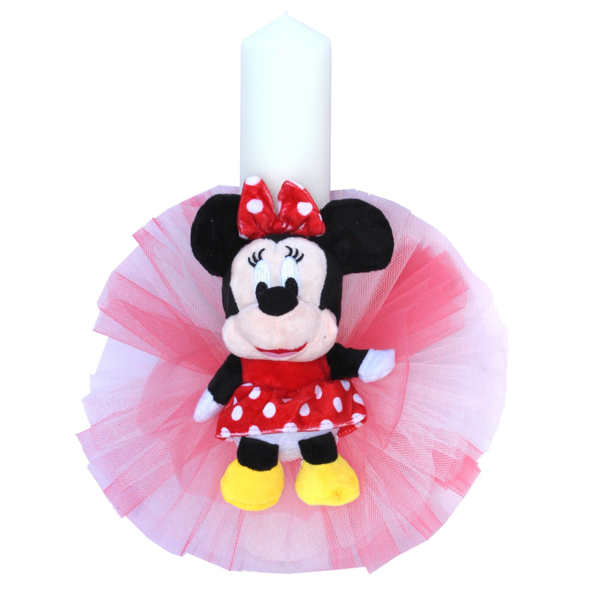 Lumanare botez ClauM , cu Minnie