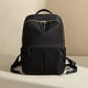 Rucsac pentru laptop din canvas, usor, business, buzunare multiple, IZO-CJ-K0502-2026-0721-986, negru