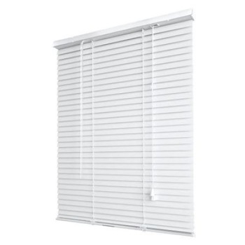 Jaluzea orizontale pvc 50 cm x 160 cm alb cu clemfix Jaluzea orizontale pvc 50 cm x 160 cm alb cu clemfix